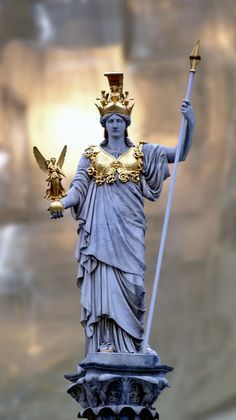 Athena Goddess Of Wisdom, Goddess Of Wisdom, Greek History, Greek And Roman Mythology, Athena Goddess, Roman Mythology, Mythology Art, Greek Art, Art Antique