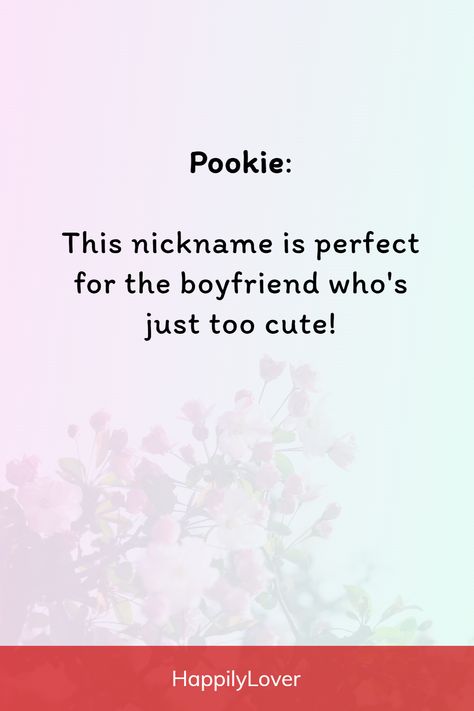 Cute Nikename For Boyfriend, Names You Can Call Your Boyfriend, Simple Nicknames For Boyfriend, Hot Boyfriend Nicknames, Boyfriend Nicknames Ideas Relationships, Cute Nick Name For Boyfriend, Cute Name To Call Your Boyfriend, Unique Name For Boyfriend, Pet Name For Boyfriend