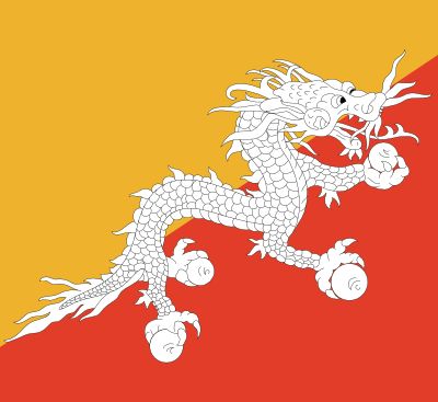 Books about Asian Countries Bhutan Flag, Patriotic Posters, Bhutan Travel, Patriotic Gifts, Flags Of The World, Bhutan, South Asia, National Flag, Travel And Tourism