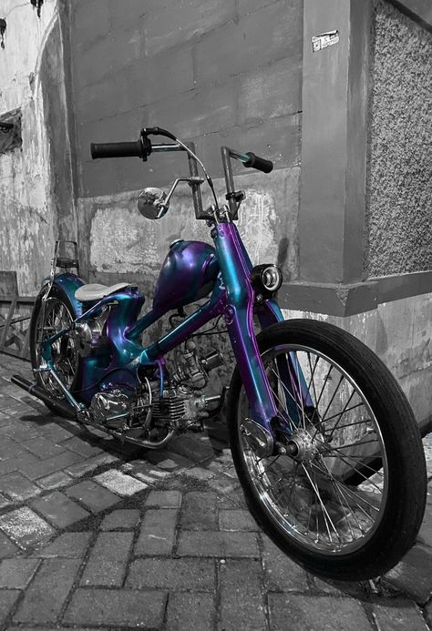 C70 Custom, Mini Chopper, Chopper Motorcycle, Custom Bike, Sepeda Motor, Semarang, Custom Bikes, Chopper, Transportation