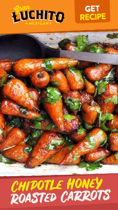 Mexican Spicy Carrots, Mexican Carrots, Mexican Roast, Roasted Red Pepper Salsa, Chipotle Paste, Spicy Carrots, Grilled Carrots, Roast Chicken Recipe, Carrot Soup Recipes