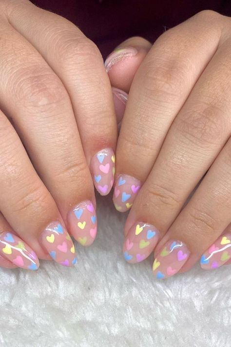 Biab Nails 2023, Biab Nails, Love Pastel, Spring Break Nails, Green Acrylic Nails, Spring Love, Broken Nails, Cute Acrylic Nail Designs, Cute Gel Nails