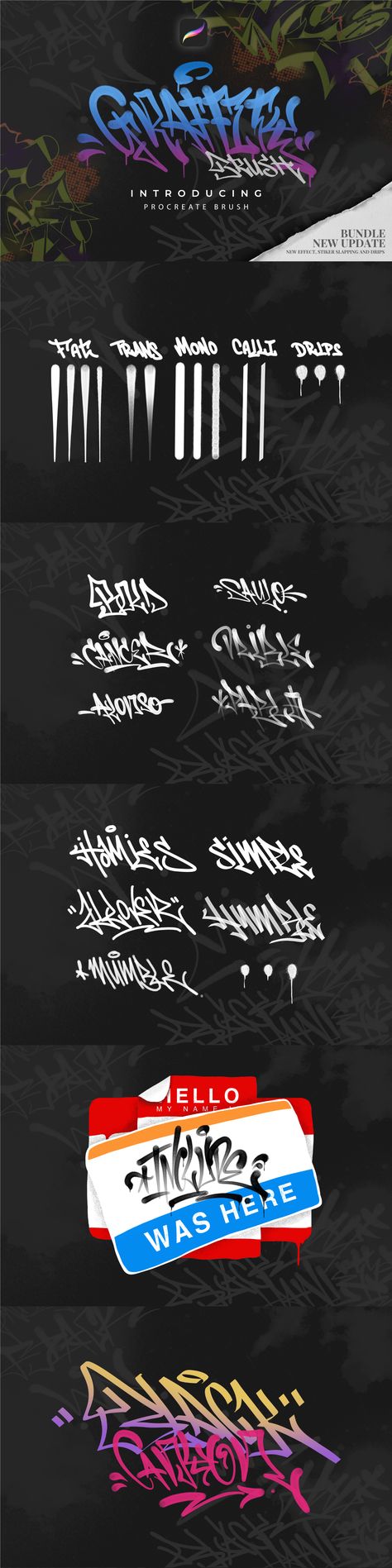 FREE PROCREATE GRAFFITI BRUSH PACK on Behance How To Do Graffiti, Procreate Graffiti, Procreate Downloads, Best Procreate Brushes, Photoshop Brushes Free, Free Procreate, Illustrator Brushes, Procreate Brushes Free, Texture Graphic Design