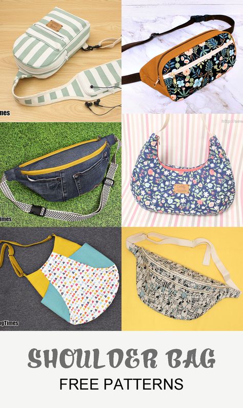 Shoulder Bag Free Patterns – sewingtimesblog Fanny Pack Pattern Free, Hip Bag Pattern Free, Crossbody Bag Pattern Free, Sling Bag Pattern Free, Diy Sling Bag, Hip Bag Pattern, Diy Old Jeans, Sling Bag Pattern, Fanny Pack Pattern