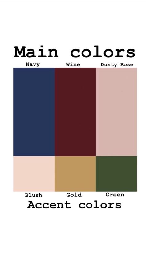 Navy Burgundy Color Palette, Navy And Blush Palette, Burgundy And Navy Color Palette, Blue And Burgundy Bedroom, Maroon Wedding Aesthetic, Burgundy Christmas Decor Color Schemes, Navy Color Palette Wedding, Burgundy Complimentary Colors, Maroon Color Palette