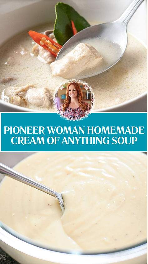 Pioneer Woman Homemade Cream Of Anything Soup Creamed Soups Homemade, Homemade Cream Of Chicken Soup Condensed, Homemade Cream Of Chicken Soup Easy, Cream Of Anything Soup Mix Homemade Dairy Free, Cream Of Anything Soup Mix Homemade, Homemade Cream Soup, Diy Condensed Cream Of Chicken Soup, Cream Of Soup Mix Recipe, Homemade Canned Cream Of Mushroom Soup