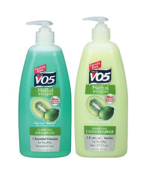 V05 Kiwi Lime Squeeze Clarifying Shampoo and Conditioner Vo5 Shampoo And Conditioner, V05 Shampoo, Fancy Soap, Clarifying Shampoo, Favorite Products, Shampoo And Conditioner, Kiwi, Hand Soap Bottle, Lotion