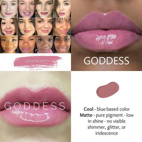 Goddess Lipsense *Permanent Color Lipsense Colors 2024, Lipsense Goddess, Goddess Lipsense, Permanent Lipstick, Summer Coloring, Senegence Lipsense, Lipsense Colors, Makeup Help, Lip Designs