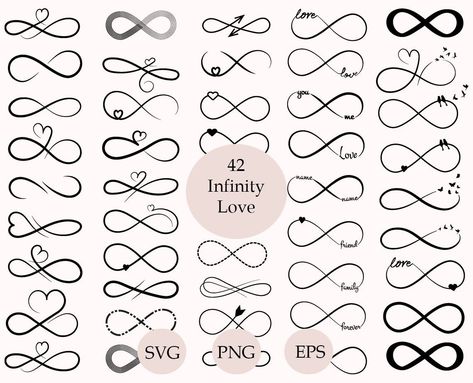 Infinity Svg, Infinity Love Svg Bundle, Forever Infinity Svg, Infinity Clipart https://etsy.me/3IoFztj #etsy #infinitysvg #foreverinfinitysvg #infinityclipart #tshirtdesign #infinityheartsvg #lovesvg #valentinesvg #infinitylovesvg #infinitysymbolsvg Infinity Love Tattoo, Small Infinity Tattoos, Forever Symbol, Infinity Quotes, Heart With Infinity Tattoo, Infinity Tattoo Designs, Infinity Tattoos, Infinity Sign, Heart Outline