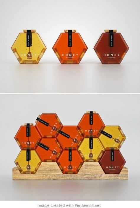 Pentawards Packaging, Honeycomb Packaging, Flavoured Honey, Honey Business, Packing Box Design, Honey Label Design, Honey Gift, Honey Logo, Honey Brand