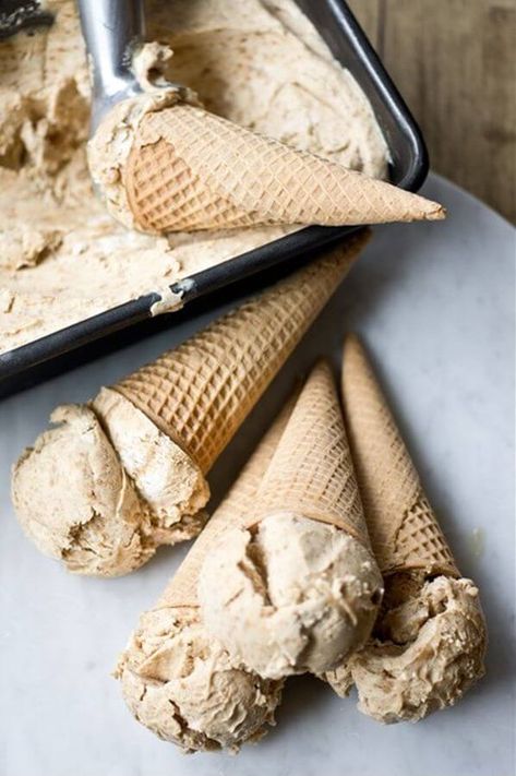 20 of the Best Ice Cream Recipes You Can Make at Home - Legion Athletics Homemade Cinnamon Ice Cream, Cookie Butter Ice Cream, Cinnamon Ice Cream Recipe, Homemade Cookie Butter, Barbie Cowgirl, Witch's Kitchen, Food Reference, Butter Ice Cream, Cinnamon Ice Cream