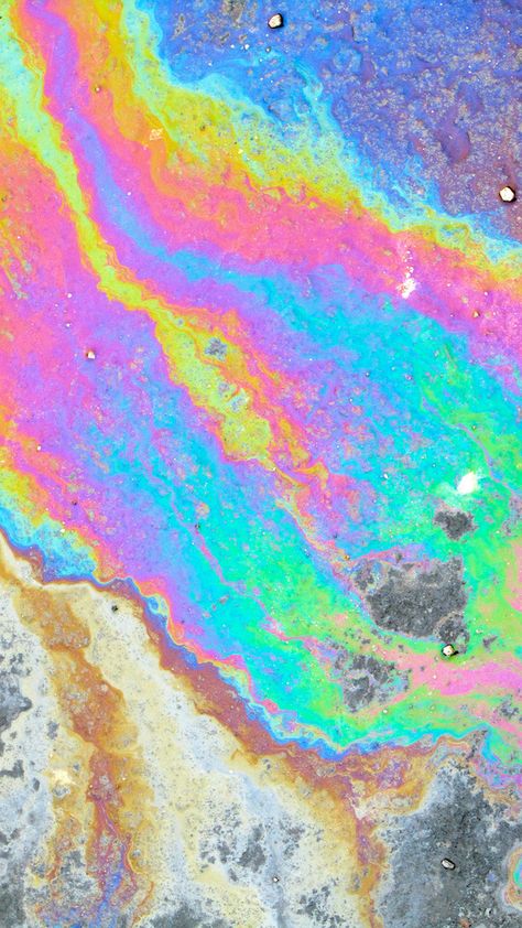 Oil Spill Background, Oil Spill Color Palette, Accordian Book, Trippy Aesthetic, Photography Inspiration Nature, Rainbow Tattoos, Water Pollution, Oil Spill, Free Digital Scrapbooking