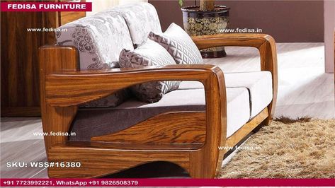 Wood L Shape Sofa, Furniture Design Sofas, Modern Wood Furniture Design, Wood Furniture Bedroom Decor, Sofa Design Wood, Modern Wood Furniture, Wood Furniture Living Room, Wooden Sofa Set Designs, Wooden Sofa Designs