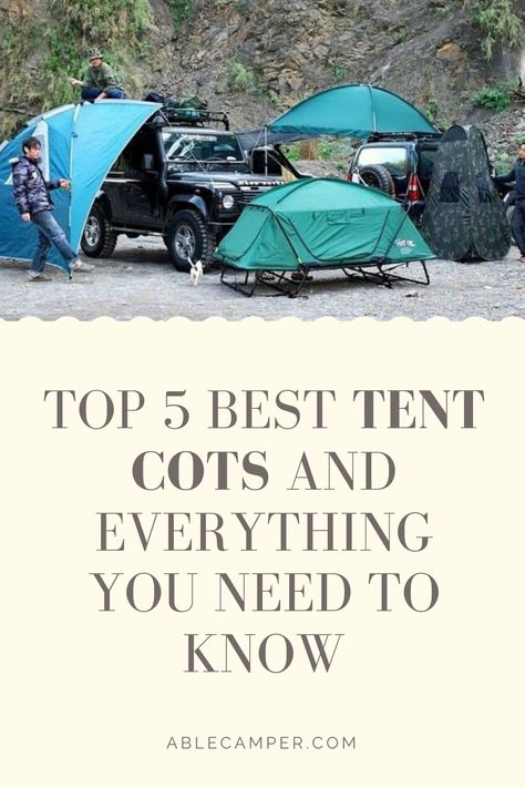 Tent Cot Camping, Making Tent Camping Comfortable, Camping Cot Ideas, Cot Camping, Tent Camping With Baby, Camping Cots Double, Baden Powell Scouts, Base Camp Tent, Best Tent