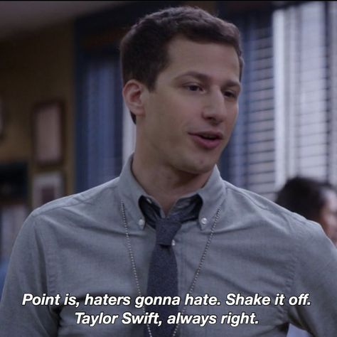 Sitcoms Quotes, Brooklyn Nine Nine Funny, Jake Peralta, Yearbook Quotes, Senior Quotes, Movie Lines, Film Quotes, Brooklyn Nine Nine, Tv Show Quotes