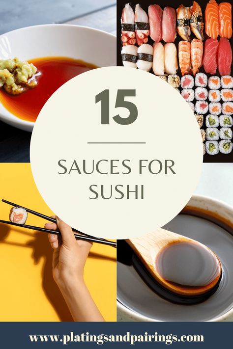 Sushi Sauce Recipes, Sushi Sauces, Sushi Easy, Air Fryer Chicken Breasts, Best Sauces, Fried Chicken Breast Recipe, Crab Sushi, Sweet Sushi, Unagi Sauce