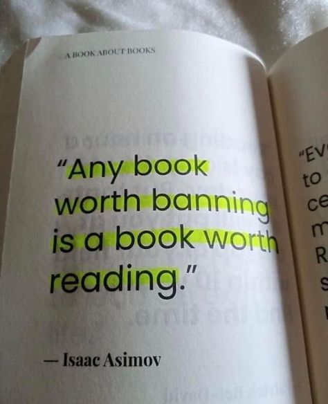 Bethanne Patrick’s Instagram photo: “Words to live by. #bookstagram #books #nobannedbooks #bannedbooks #reading #wisdom #wisdomquotes #isaacasimov #isaacasimovquotes” Isaac Asimov Quotes, Homemade Pad Thai, Thai Recipe, Word Nerd, Isaac Asimov, Library Programs, Banned Books, Got Books, Book Reader