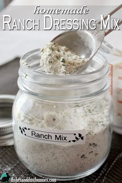 Homemade Ranch Dressing Mix Homemade Ranch Dressing Mix Recipe, Ranch Dips, Ranch Dressing Mix Recipe, Dips Sweet, Homemade Ranch Dressing Mix, Ranch Recipes, Homemade Ranch Seasoning, Dry Ranch Dressing Mix, Dry Ranch Dressing