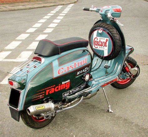 Lambretta Sx200, Lambretta Vintage, Vespa Gtv, Custom Vespa, Vespa 150, Italian Scooter, Retro Scooter, Scooter Custom, Mod Scooter