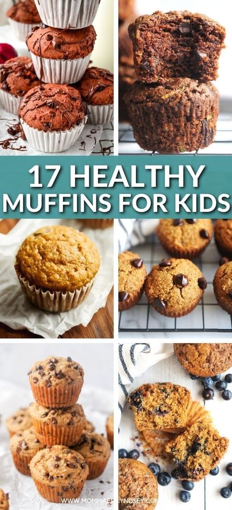 17 Healthy Muffin Recipes for Kids & Toddlers Healthy Filling Breakfast Muffins, Health Muffins For Kids, Healthy Kid Muffin Recipes, Easy Healthy Muffins Clean Eating, Healthier Breakfast Muffins, Healthy Yummy Muffins, Muffins For Preschoolers, Organic Muffin Recipes, Easy Breakfast Muffins For Kids