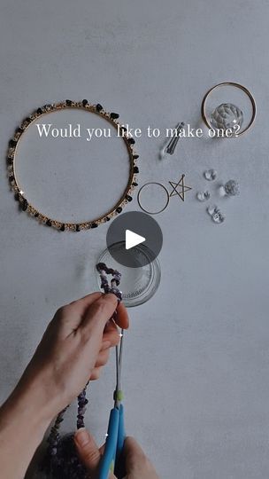 18K views · 4.7K reactions | Flower suncatcher kit!  We have a few DIY suncatcher kits left✨️ I'll only be restocking Patreon DIY kits this month✨️ All other DIY kits will be restocked in September after my holiday/10 year wedding anniversary ✨️🌙  #suncatcher #fairycore #flowerart #Crystal #amethyst #diycrafts #crafts | Vanir Creations | Daniel Kruglov · La Douceur Witches Cabinet, Viking Festival, 10 Year Wedding Anniversary, Wearable Architecture, Creative Motivation, Crystal Suncatchers Diy, Flower Suncatcher, Festival Booth, Crystal Amethyst