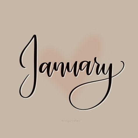 January lettering #lettering #terrycreates #handlettered #moderncalligraphy #calligraphy #procreatelettering #letteringideas #selftaught #procreate #2024mood #pinterest #letteringideas #letteringphilippines #beginner #cursive #aestheticnotes #january January In Cursive, January Calligraphy, January Font, January Lettering, Procreate Lettering, Modern Calligraphy, Painting Ideas, Hand Lettering, Calligraphy