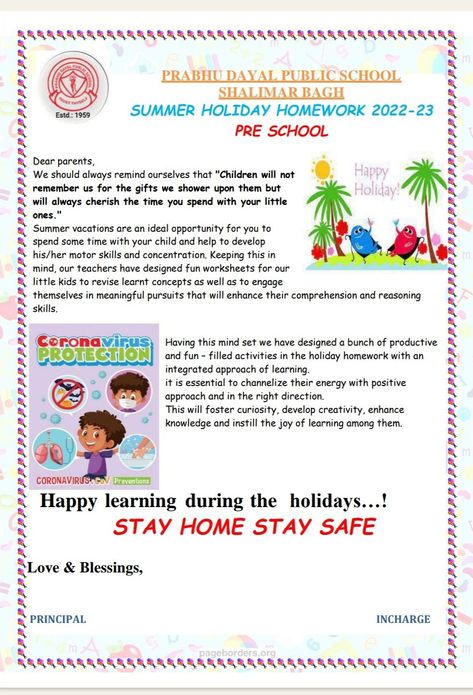 Science Holiday Homework, Holiday Homework Ideas, Homework For Kids, Homework Ideas, Cvc Words Worksheets, Holiday Homework, Basic Mehndi, Kids Homework, Dear Parents