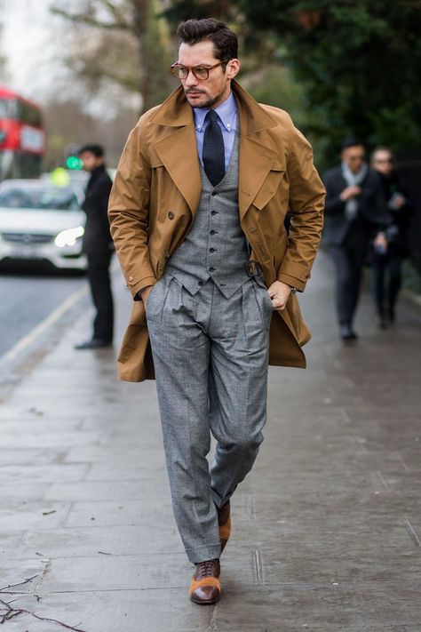 David Gandy style and best looks | British GQ David Gandy Style, Strong Outfit, 1950s Jacket Mens, Supermodel Style, Cargo Jacket Mens, Green Cargo Jacket, London Fashion Week Mens, David James Gandy, David Gandy