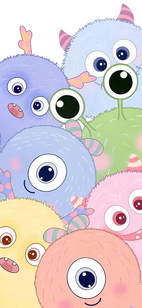 Color Wallpaper Iphone Aesthetic, Monster Inc Wallpaper, Mickey Mouse Wallpaper Iphone, Disney Character Drawing, Iphone Wallpaper Cat, Wallpaper Cartoon, Wallpaper Wa, Sassy Wallpaper, Cute Mobile Wallpapers