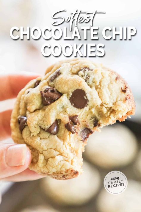 Gluten Free Pudding Cookies, Pudding Chocolate Chip Cookie Recipe, Chocolate Chip Cookies Made With Vanilla Instant Pudding, Pudding Cookies Chocolate, Best Chocolate Chip Cookies Soft, Instant Pudding Desserts, Chocolate Chip Cookies With Pudding, Chocolate Chip Cookie Recipe With Pudding, Vanilla Pudding Cookies