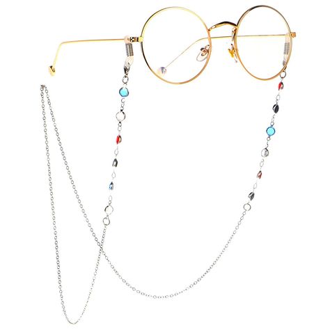 Sunglasses Necklace, Eyewear Chain, Eyeglass Strap, Eyeglass Accessories, Glasses Strap, Gold Glasses, Metal Glasses, Sunglass Chain, Stylish Glasses