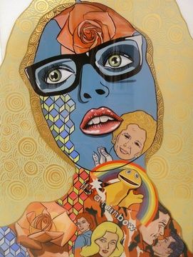 Mr Zippy by Sam Mitchell, NZ. Sam Mitchell, Stars In Your Eyes, Pop Art Artists, Nz Art, Jr Art, Model Reference, Painting Collage, Figurative Artists, Artist Models