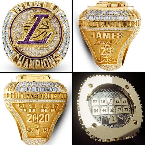 NBA on ESPN’s Instagram photo: “The Lakers' rings are the most expensive in NBA championship history 💎” Lakers Championship Rings, Nfl Championship Rings, Nba Rings, Nba Championship Rings, Lakers Championships, Nfl Championships, Memorial Ring, Nfl Kansas City Chiefs, Nba Championships