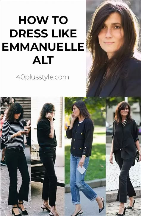 How to dress like Emmanuelle Alt Minimalist Fashion Women Outfits, Emmanuelle Alt Style, French Chic Fashion, Emmanuelle Alt, French Vogue, French Women Style, Parisian Chic Style, Minimalist Fashion Women, Alt Style