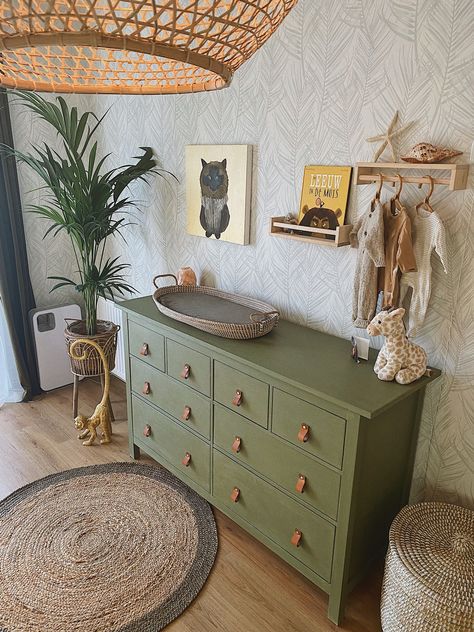 Organization Nursery, Furniture Nursery, Babies Rooms, Moody Green, Designer Bedroom, Ikea Nursery, Room Girl, Baby Nursery Inspiration, Deco House