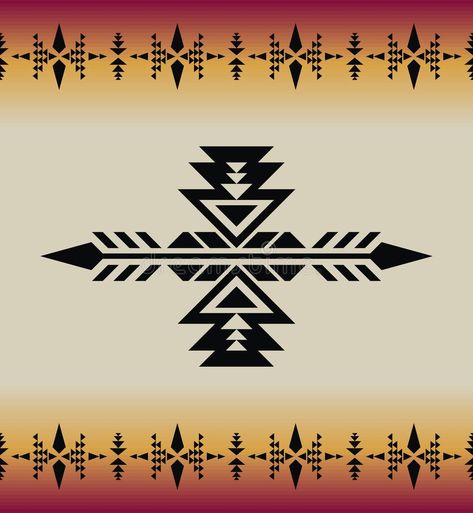 Native American Fabric, Aztec Pattern Art, Painted Cow Skulls, Native Patterns, Henna Stencils, Polynesian Tattoo Designs, Native American Patterns, Geometric Seamless Pattern, Native American Photos