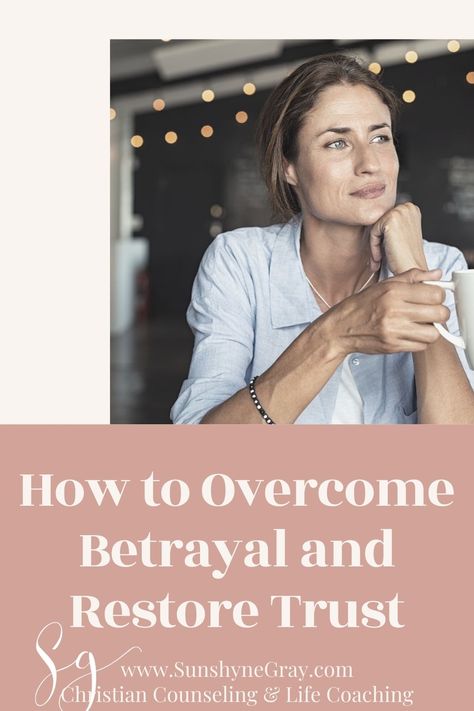 Learn how to overcome betrayal through forgiveness. How do you trust again? Check out this article to gain much needed clarity on forgiveness and trust so you can overcome betrayal. #difficultrelationships #christianwives #christiancounseling #mentalhealth #biblicalforgiveness #forgiveness #trust How To Overcome Betrayal, Overcoming Betrayal, When Trust Is Broken, Marriage Bible Verses, Relationship Worksheets, A Proverbs 31 Woman, Broken Trust, Marriage Counselor, Trusting Again