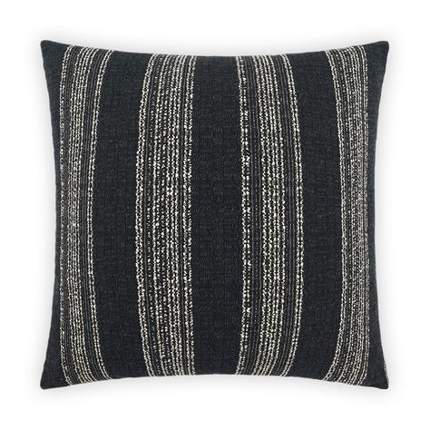 3644-B / Farkle-Black Global Aesthetic, Large Throw Pillows, Throw Pillows White, Modern Throw Pillows, Western Chic, Pillow Texture, Couch Throw Pillows, Handmade Pillows, Store Decor