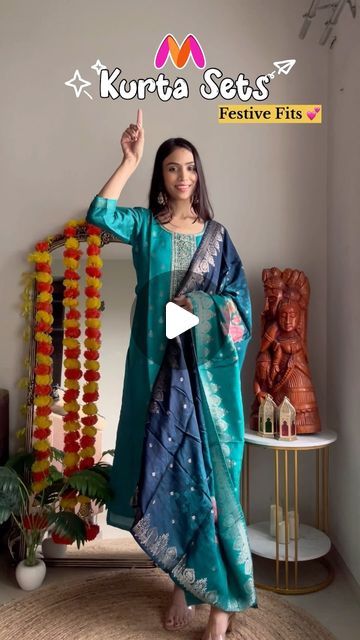 Ani ll Fashion Influencer on Instagram: "Comment “share” or DM me this reel for links ✨

✨ Coupon code WISHLINK for extra 10% discount 💝

@myntra 
@libasindia 

Myntra, libas, libas kurta set, libas festive kurta set, myntra kurta set , myntra festive kurta set, Diwali kurta sets, rakshabandhan outfit, festive outfit ideas , navratri special, navratri outfits, karva chauth kurta sets, karvachauth special, karwa chauth outfit 
#myntra #myntrafashion #myntrakurtasets #libas #libasindia #libaskurtaset #affordablefashion #myntrafinds #myntrahaul #kurtapajama #kurtaset #kurtasets #karvachauthspecial #karvachauthoutfit #kurta_pajama #festivewear #wishlinked #festivekurtaset #navratri #myntrasale #navratrispecial #karvachauth #dussehraspecial #diwali #diwalioutfit #diwalispecial" Libas Kurta Sets, Rakshabandhan Outfit, Festive Outfit Ideas, Navratri Outfits, Karva Chauth, Diwali Outfits, Navratri Special, Fashion Influencer, Kurta Pajama