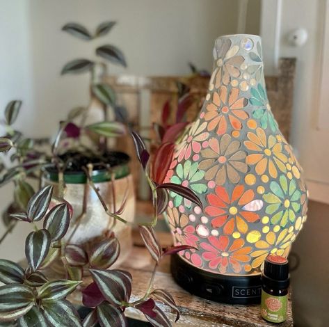 Scentsy Essential Oils, Scentsy Diffuser, Scentsy Oils, Scentsy Buddy, Scentsy Fragrance, One At A Time, Flickering Candles, Essential Oil Scents, Pretty Decor