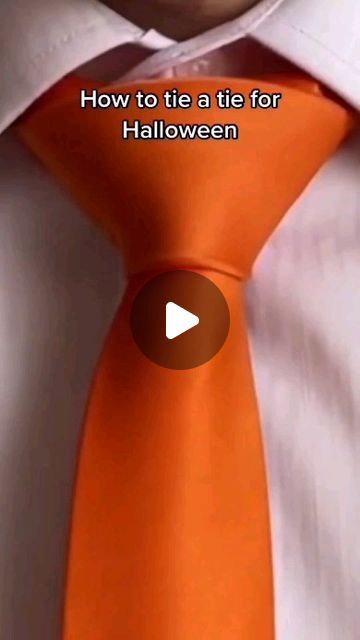 How Tie A Tie, How To Tie A Tie, How To Make A Bowtie, Orange Tie, Quick Saves