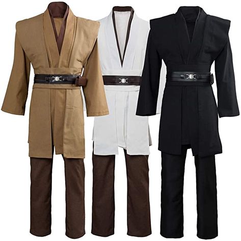 Jedi Clothes, Tunic Costume, Jedi Robes, Sith Costume, Jedi Tunic, Star Wars Outfit, Disfraz Star Wars, Knight Hoodie, Jedi Outfit