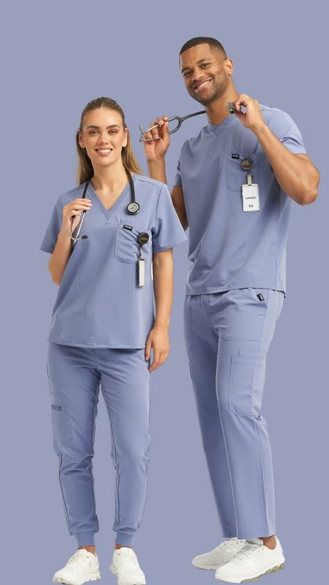 Airmed Scrubs • Medical Scrubs (@airmedscrubs) • Instagram photos and videos Stylish Scrubs Nurses, Nurses Scrubs Outfits, Doctor Attire, Medic Character, Scrubs Uniform Cute, Scrubs Style, Doctor Clothes, Medical Clothes, Scrubs Fashion