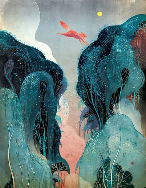 Victo Ngai, 동화 삽화, Arte Inspo, Pics Art, Art And Illustration, Illustration Inspiration, Book Illustration, 그림 그리기, Artsy Fartsy