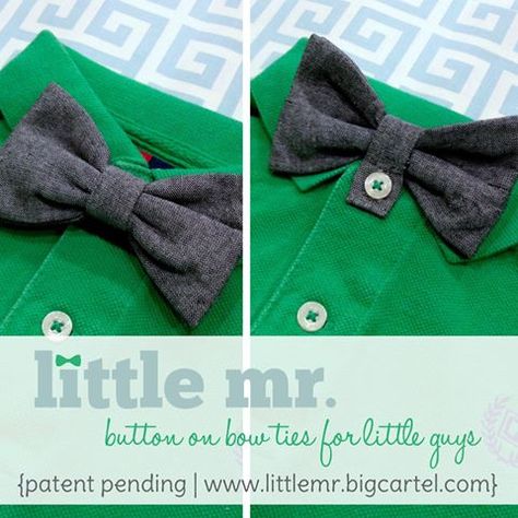 Come enter to win one of these adorable button-on Bowties from Little Mr. today at ReMarkable Home Little Mr, Baby Bowtie, Diy Vetement, Trendy Sewing, Boys Bow Ties, Gift Bows, Kids Clothes Boys, Diy Bow, Baby Crafts