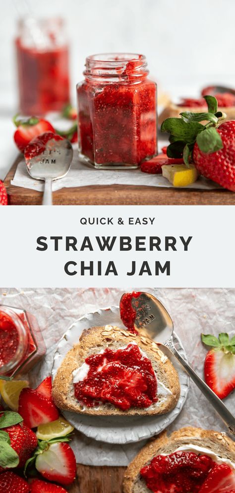 Strawberry Chia Jam Paleo Jam, Matcha Scones, Greek Yogurt Waffles, Matcha Muffins, Chia Jam Recipe, Strawberry Chia Jam, Chia Seed Jam, Flours Banana Bread, Wheat Pancakes