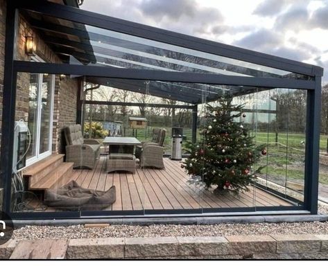 Garden Room Extensions, Rooftop Terrace Design, Sunroom Designs, Mobile Home Porch, Back Porch Ideas Covered, House Extension Design, Small Porches, Back Porch Ideas, Terrace Design