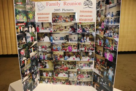 Bell Ransom Family Reunion displays - Reunions Magazine Family Reunion Decorating Ideas, Ideas For Family Reunions, Family Reunion Quotes, Reunion Quotes, Family Tree Photo, History Posters, Reunion Ideas, Family Legacy, Family Frames