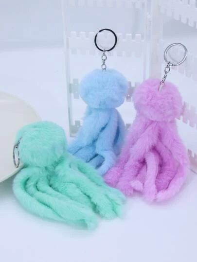 Octopus Keychain, Octopus Design, Charm Keychain, Decoration Accessories, Backpack Purse, Key Ring, Octopus, Keychains, Purse