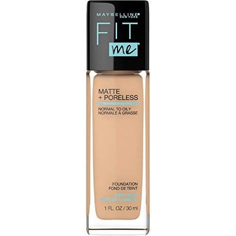 Don't splurge on luxury skincare products you can get for less! These are the absolute best drugstore foundation for acne prone skin. Best Drugstore Foundation, Fonio, Fit Me Matte And Poreless, Foundation With Spf, New York Fits, Lightweight Foundation, Oil Free Foundation, Liquid Oil, Maybelline Makeup